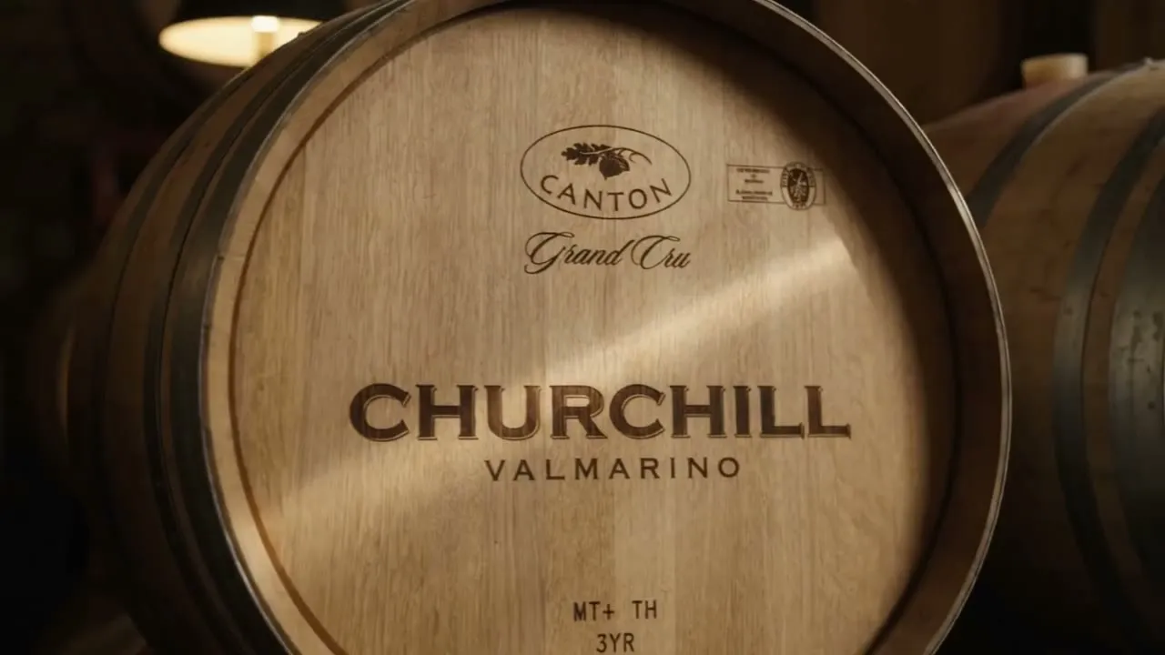 Estágio em barrica do Churchill Cabernet Franc 2021
